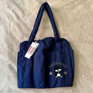 NWT BAGGU x Hello Kitty And Friends Badtz-Maru Small Cloud Carry On Bag
